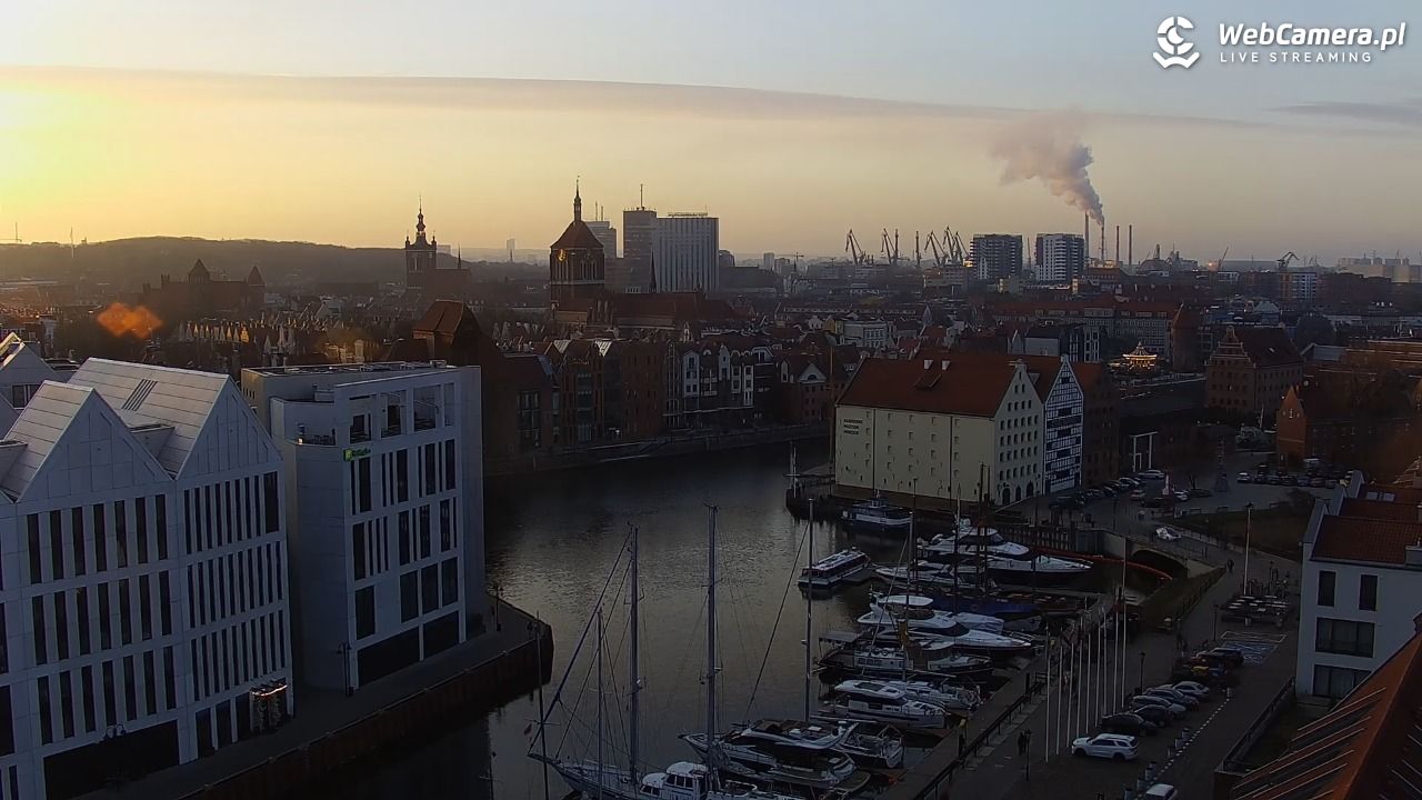 GDAŃSK - widok na Stare Miasto - 29 marzec 2026, 18:54