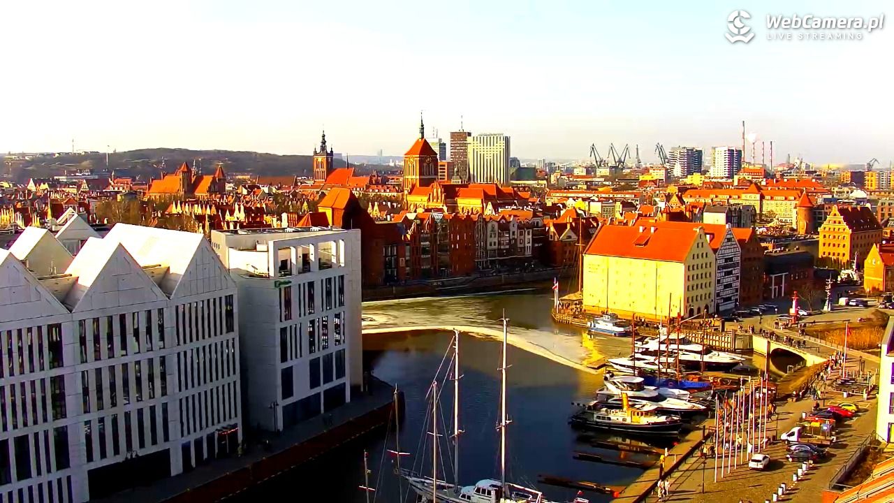 GDAŃSK - widok na Stare Miasto - 08 marzec 2026, 14:09
