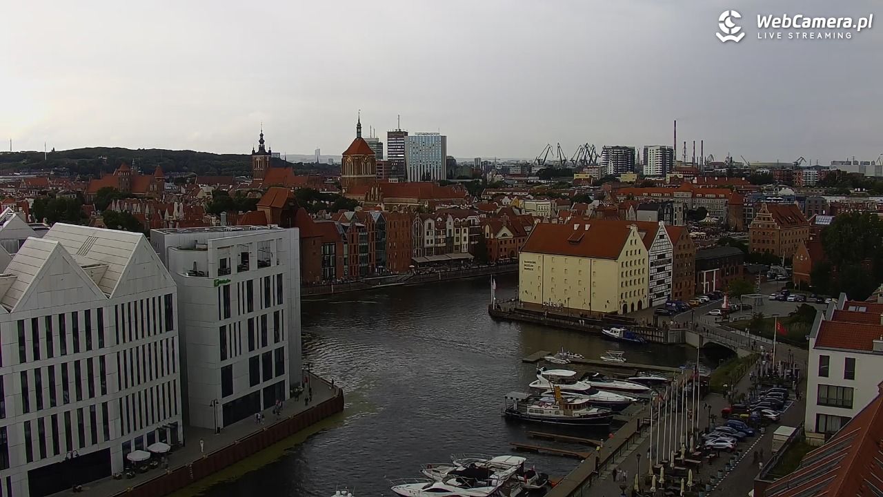 GDAŃSK - widok na Stare Miasto - 22 lipiec 2026, 13:13