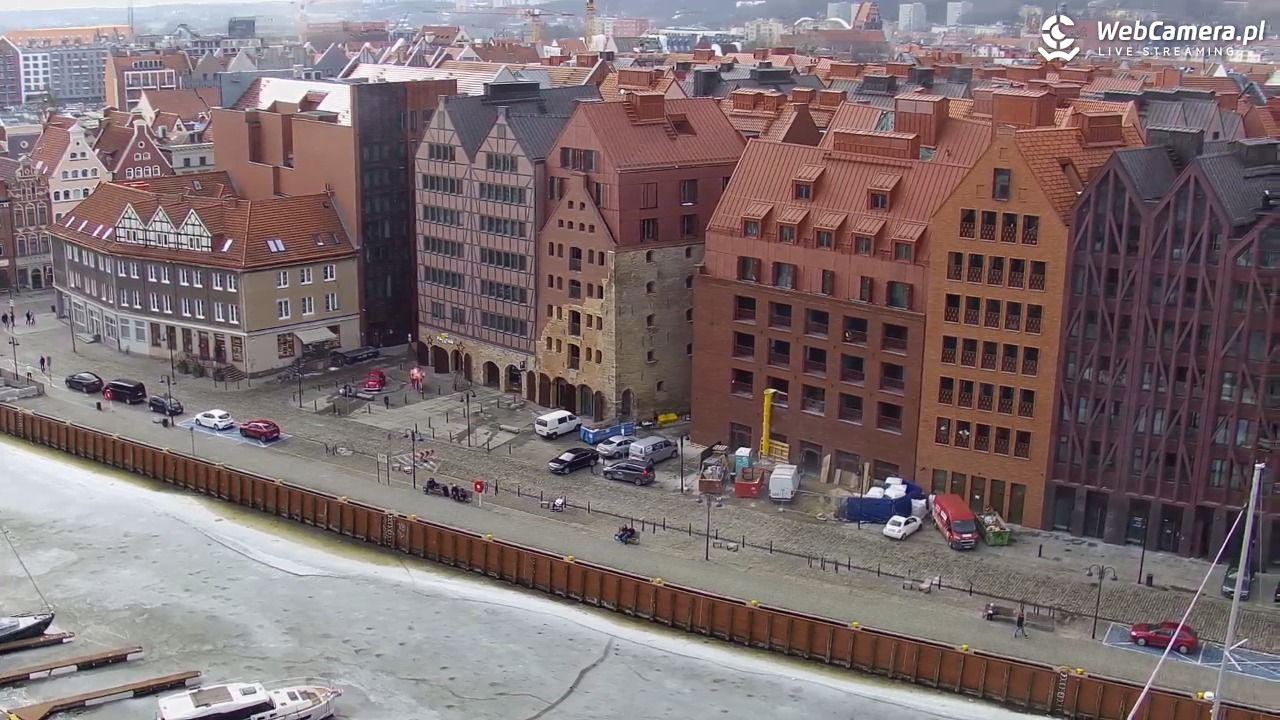 GDAŃSK - widok na Stare Miasto - 02 marzec 2026, 12:24