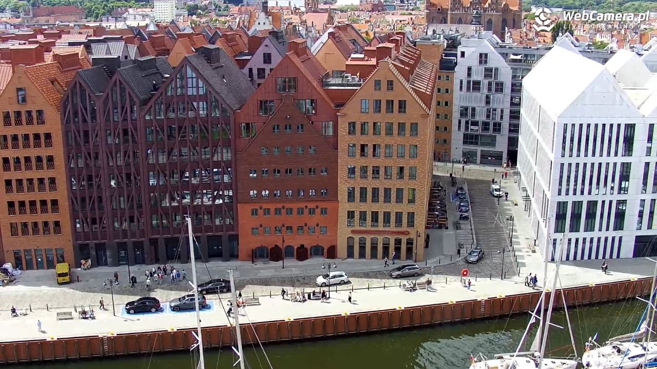 GDAŃSK - widok na Stare Miasto - 13 czerwiec 2026, 13:42