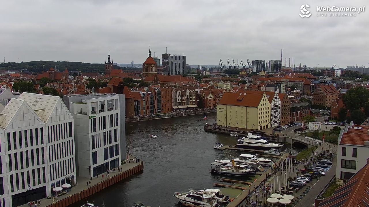 GDAŃSK - widok na Stare Miasto - 01 sierpień 2026, 12:12