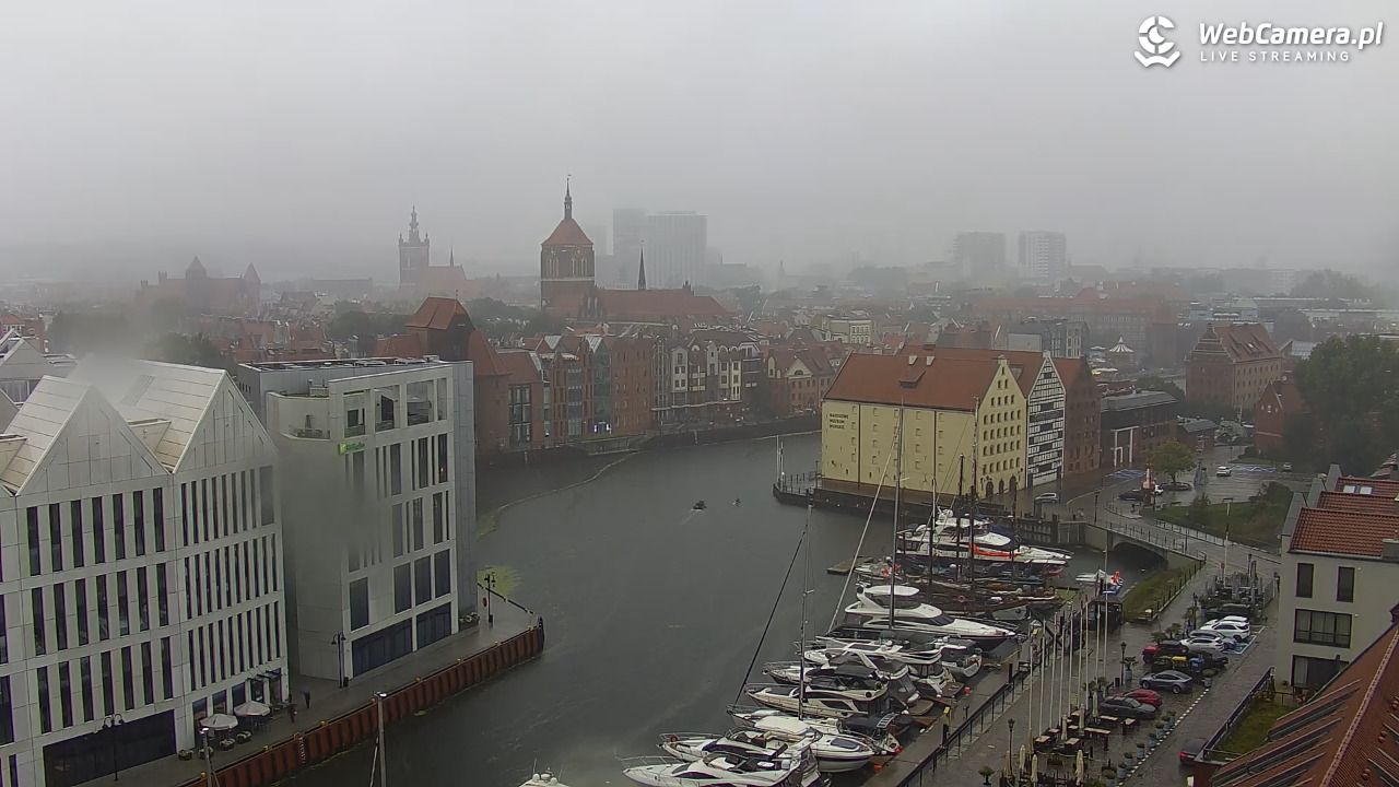 GDAŃSK - widok na Stare Miasto - 04 wresień 2026, 17:41