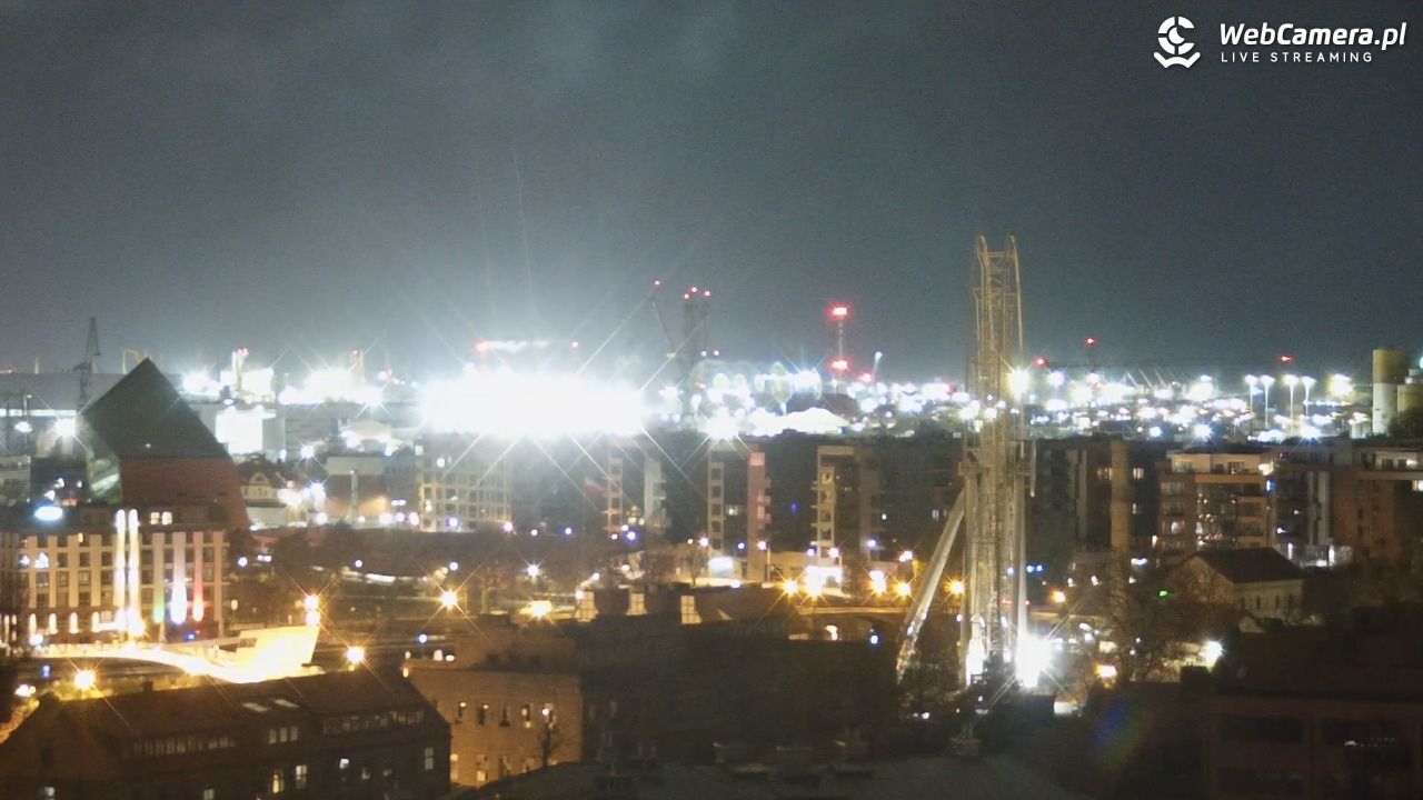 GDAŃSK - widok na Stare Miasto - 14 listopad 2025, 05:35