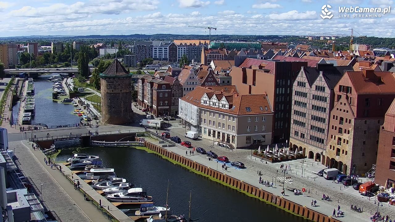 GDAŃSK - widok na Stare Miasto - 09 lipiec 2026, 10:42