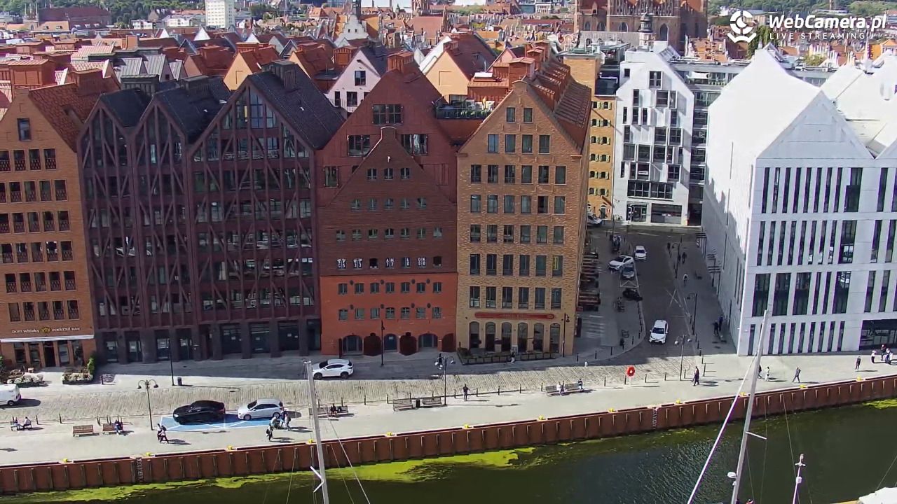 GDAŃSK - widok na Stare Miasto - 21 wresień 2026, 12:45