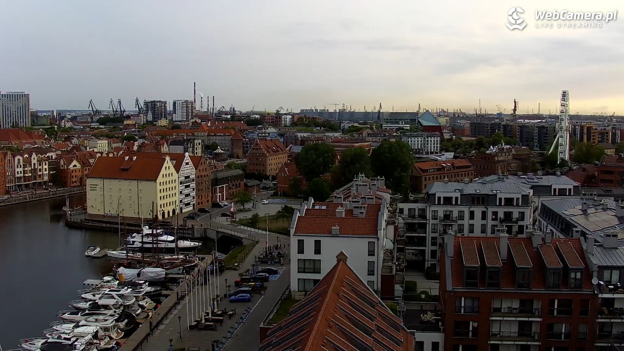 GDAŃSK - widok na Stare Miasto - 30 maj 2026, 05:32