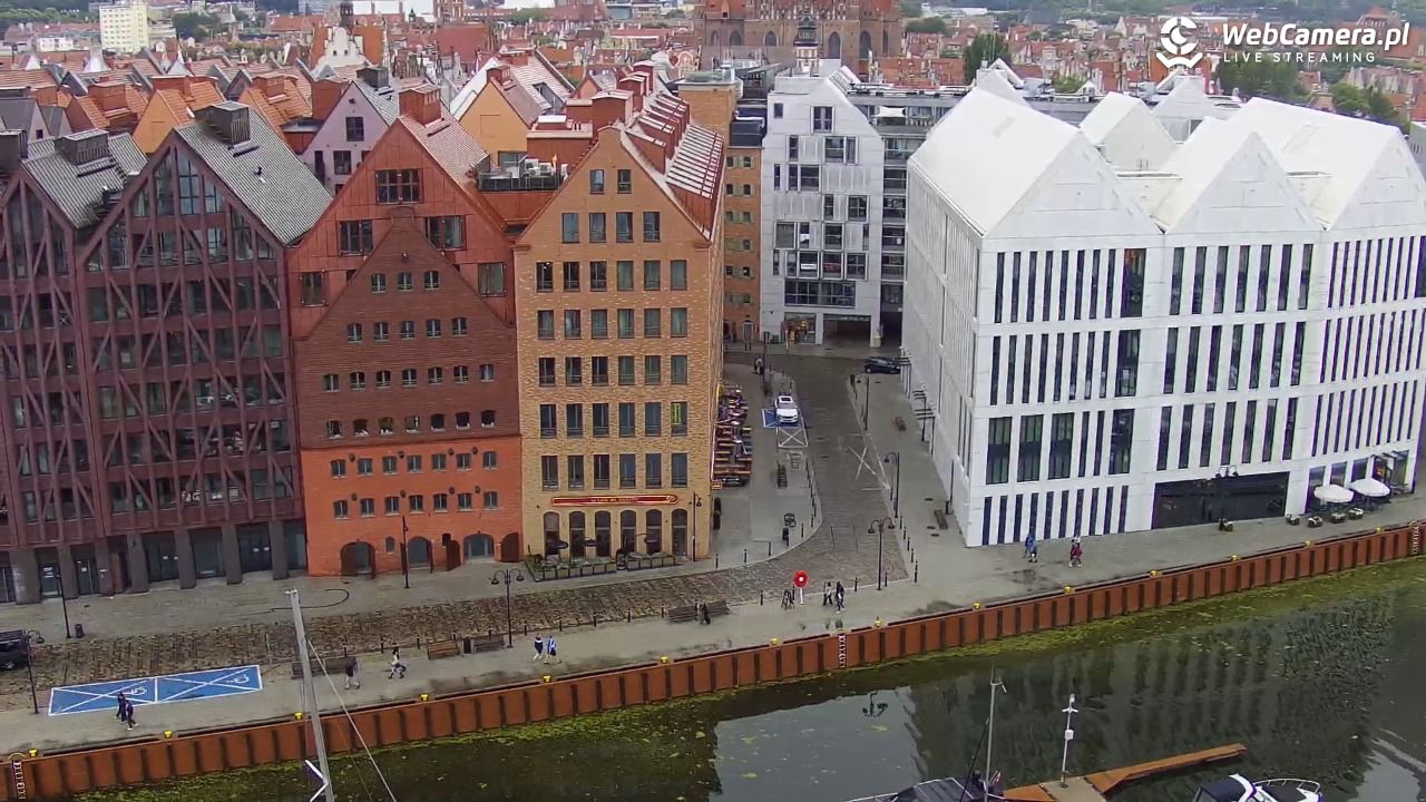 GDAŃSK - widok na Stare Miasto - 20 lipiec 2026, 19:25