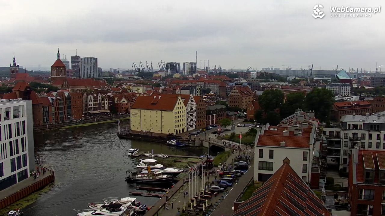 GDAŃSK - widok na Stare Miasto - 18 lipiec 2026, 13:50