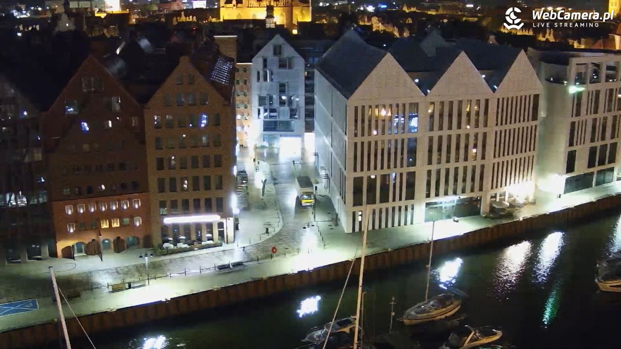 GDAŃSK - widok na Stare Miasto - 06 sierpień 2026, 03:46
