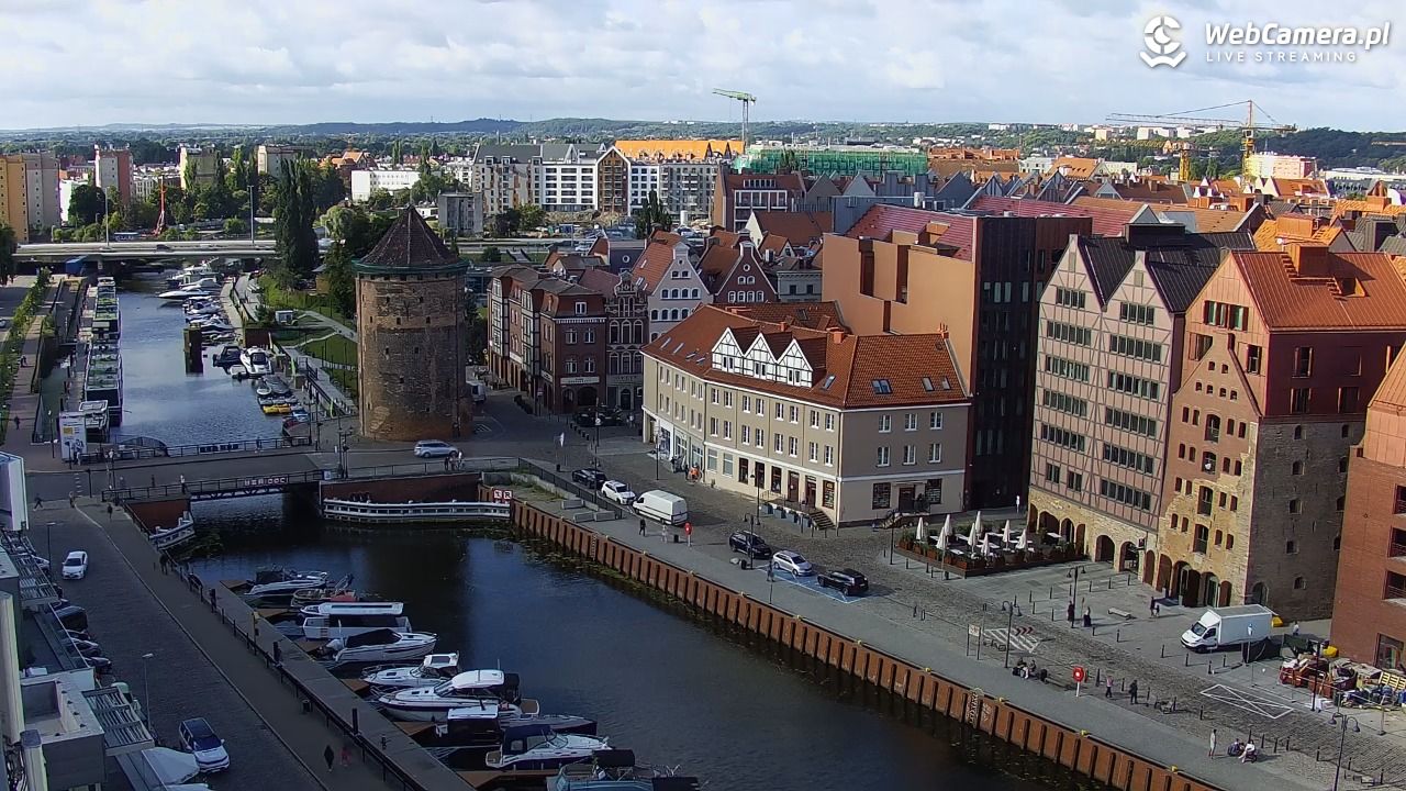 GDAŃSK - widok na Stare Miasto - 11 sierpień 2026, 08:46