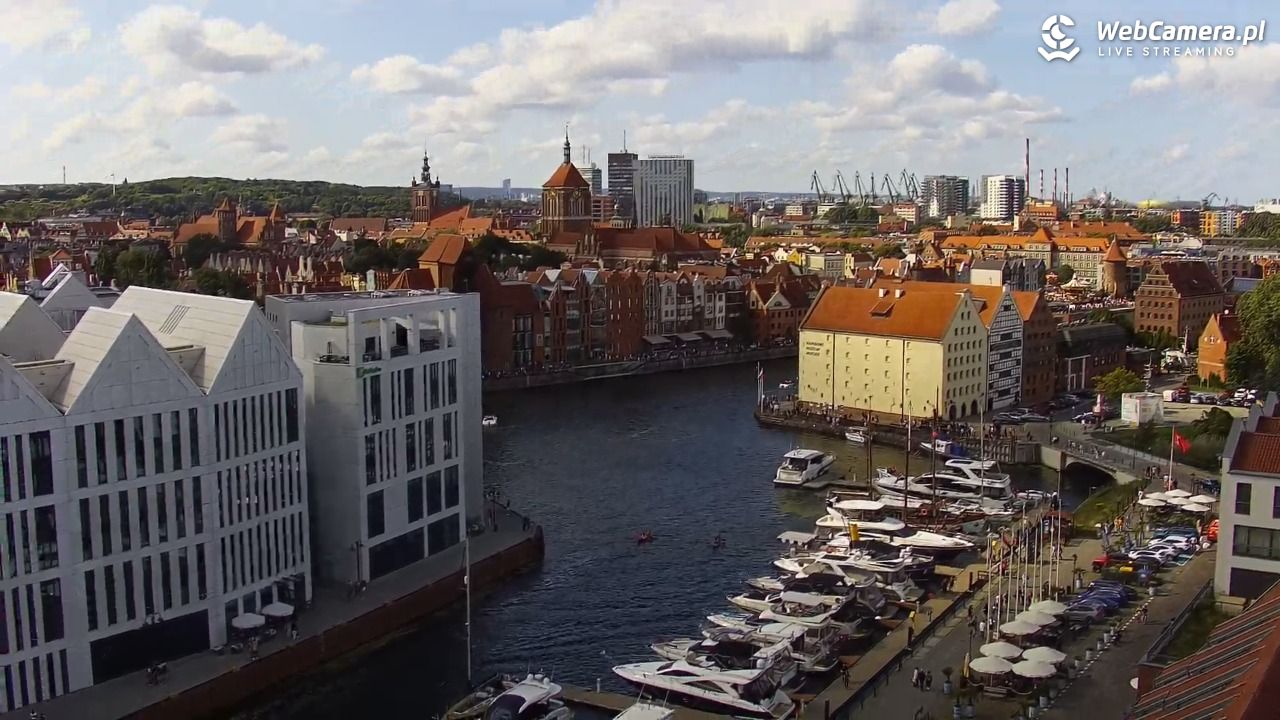 GDAŃSK - widok na Stare Miasto - 08 sierpień 2026, 15:47