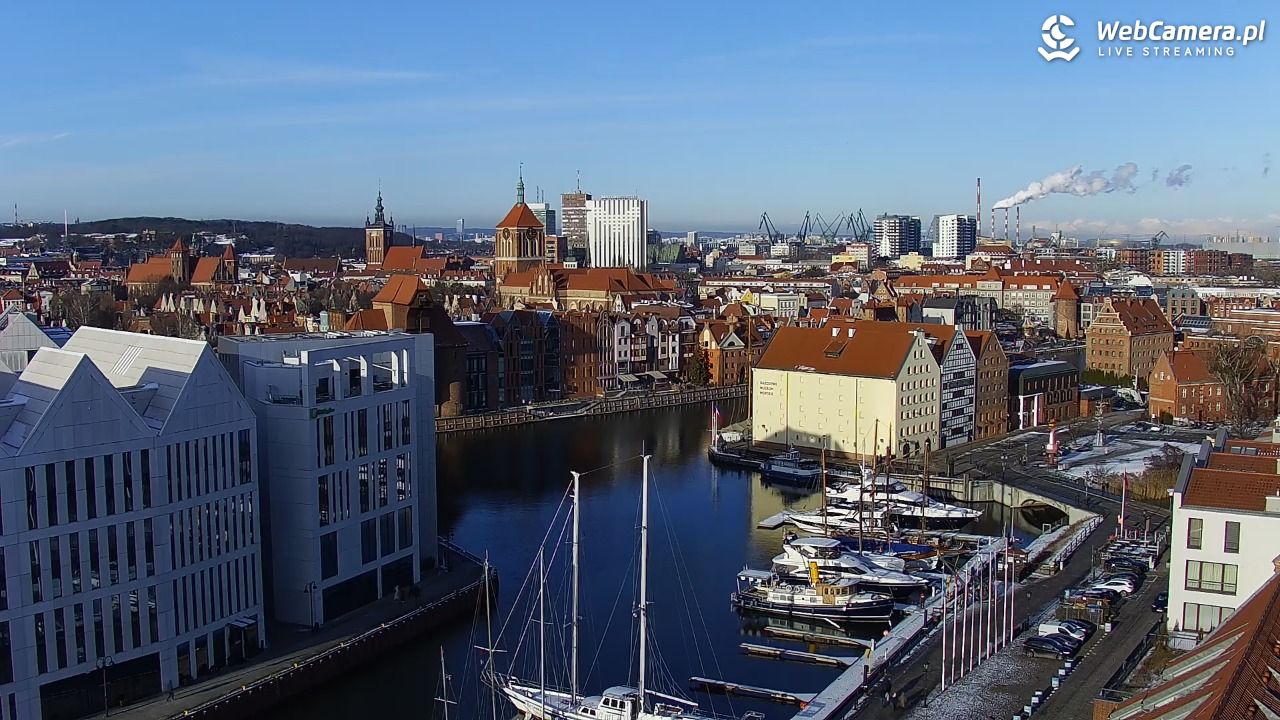 GDAŃSK - widok na Stare Miasto - 05 styczeń 2026, 11:39