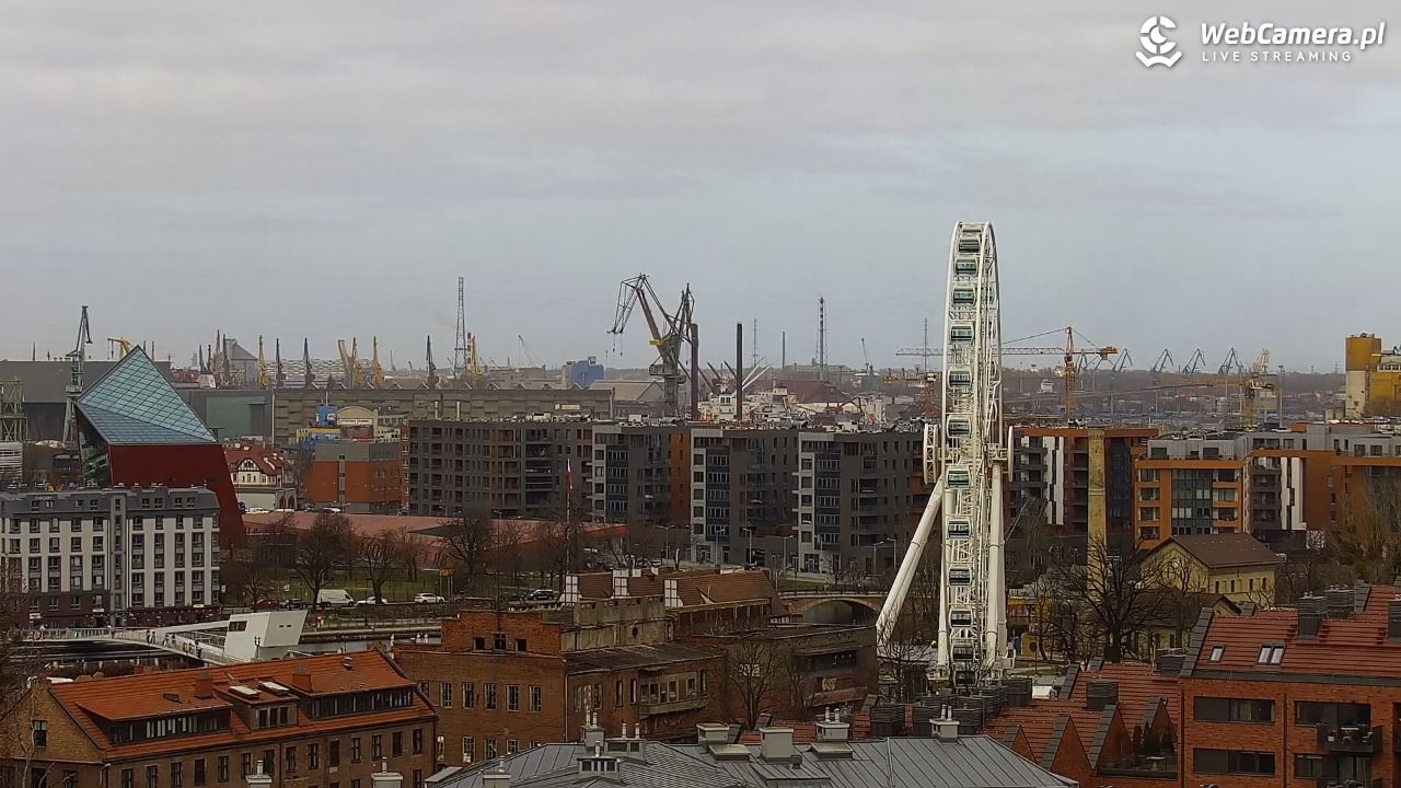 GDAŃSK - widok na Stare Miasto - 31 marzec 2026, 15:24