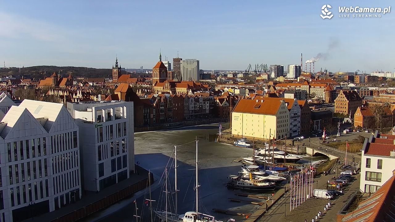 GDAŃSK - widok na Stare Miasto - 05 marzec 2026, 13:54