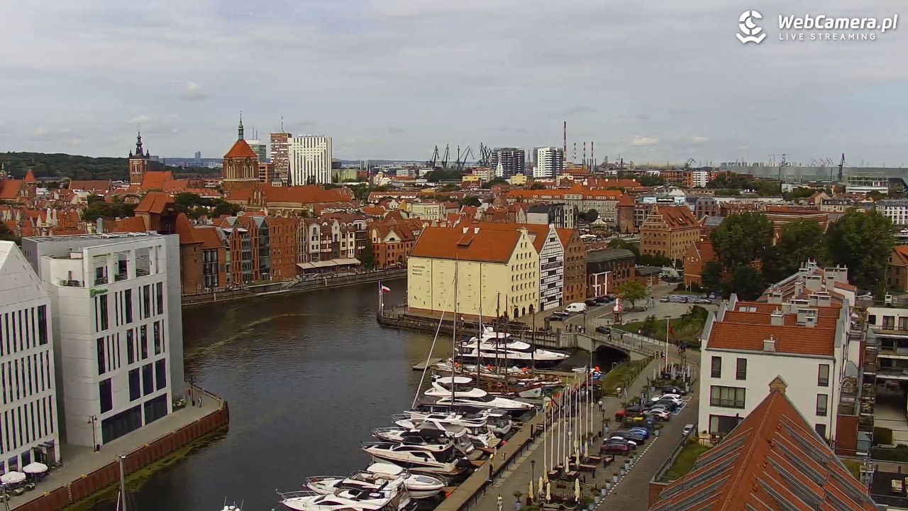 GDAŃSK - widok na Stare Miasto - 03 wresień 2026, 11:52