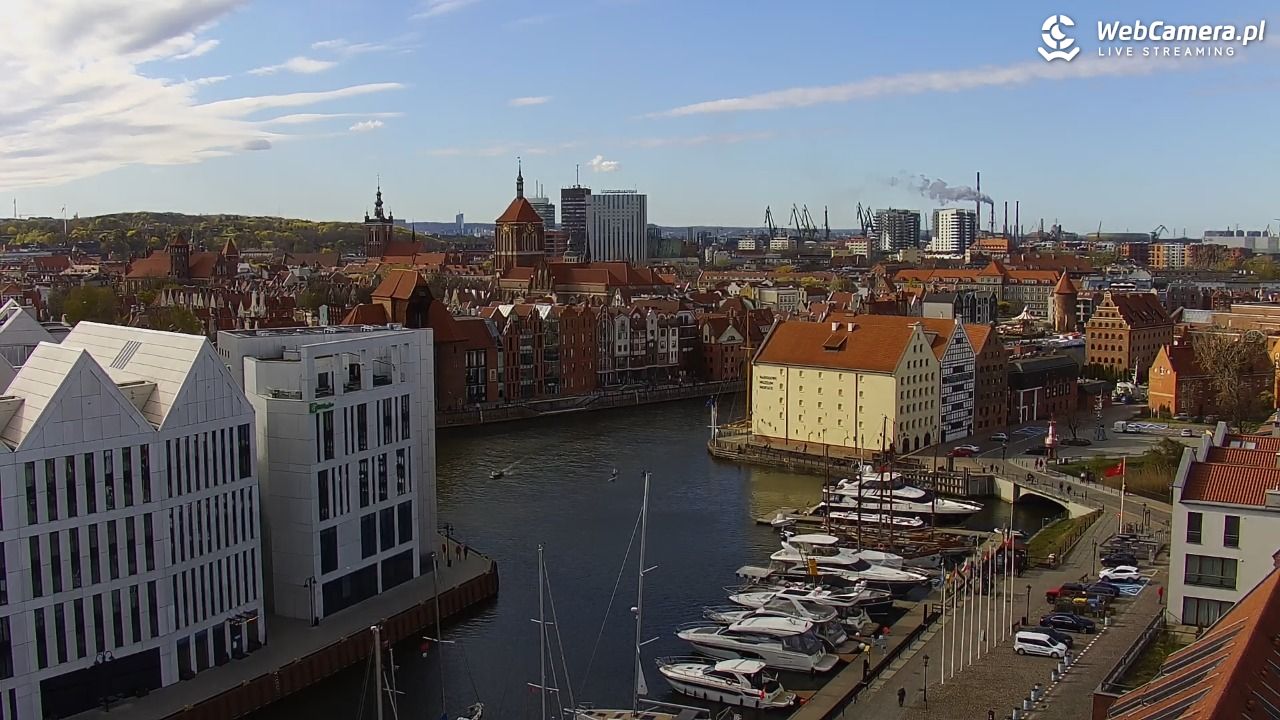 GDAŃSK - widok na Stare Miasto - 28 kwiecień 2026, 16:40