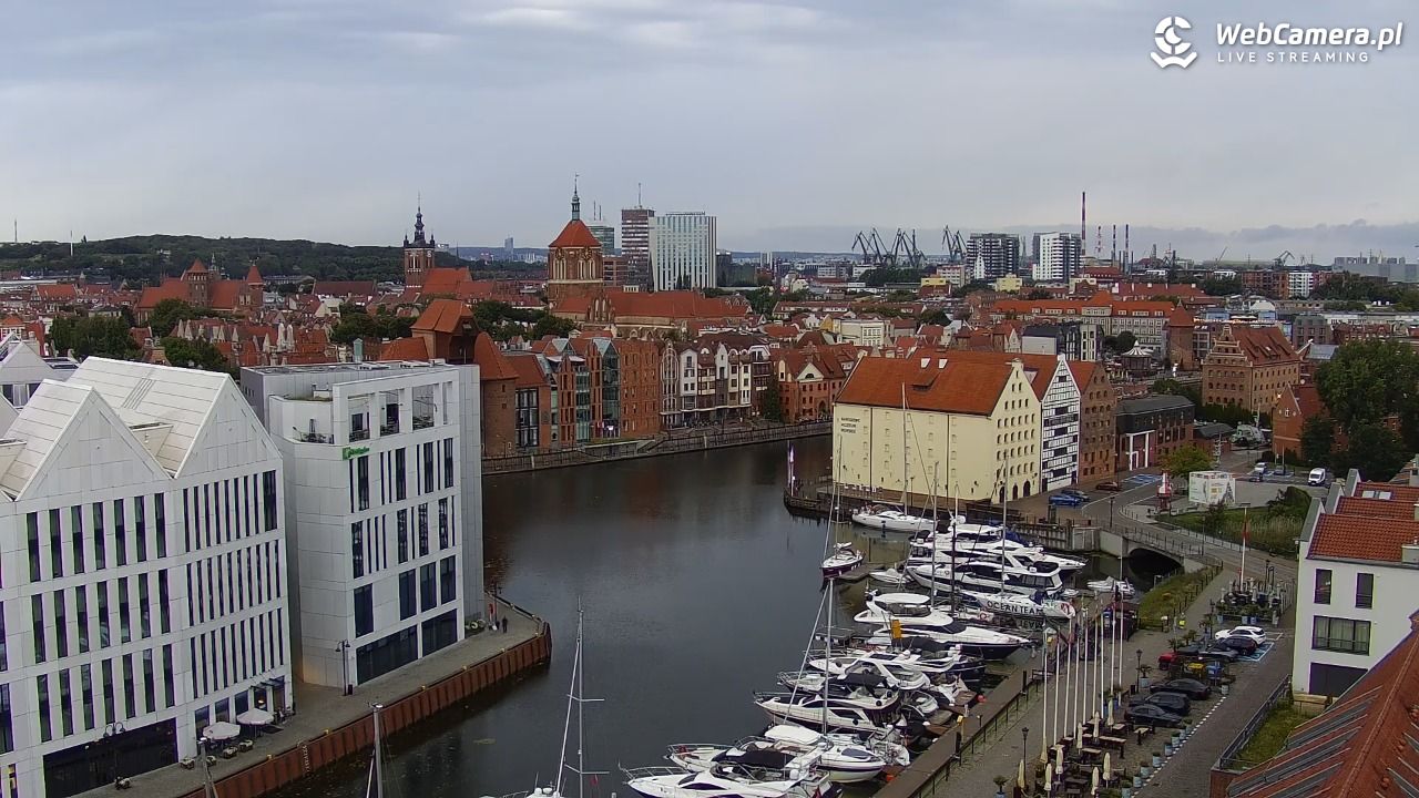 GDAŃSK - widok na Stare Miasto - 16 sierpień 2026, 05:46