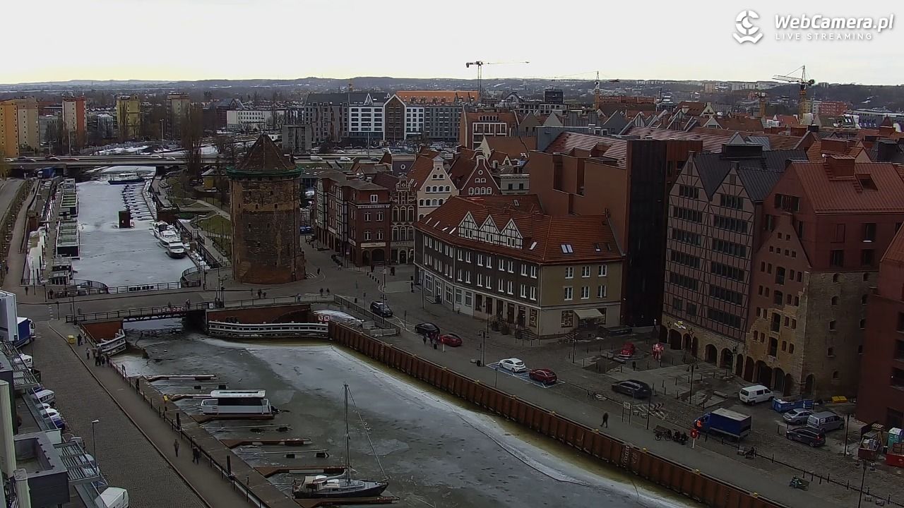 GDAŃSK - widok na Stare Miasto - 02 marzec 2026, 13:09