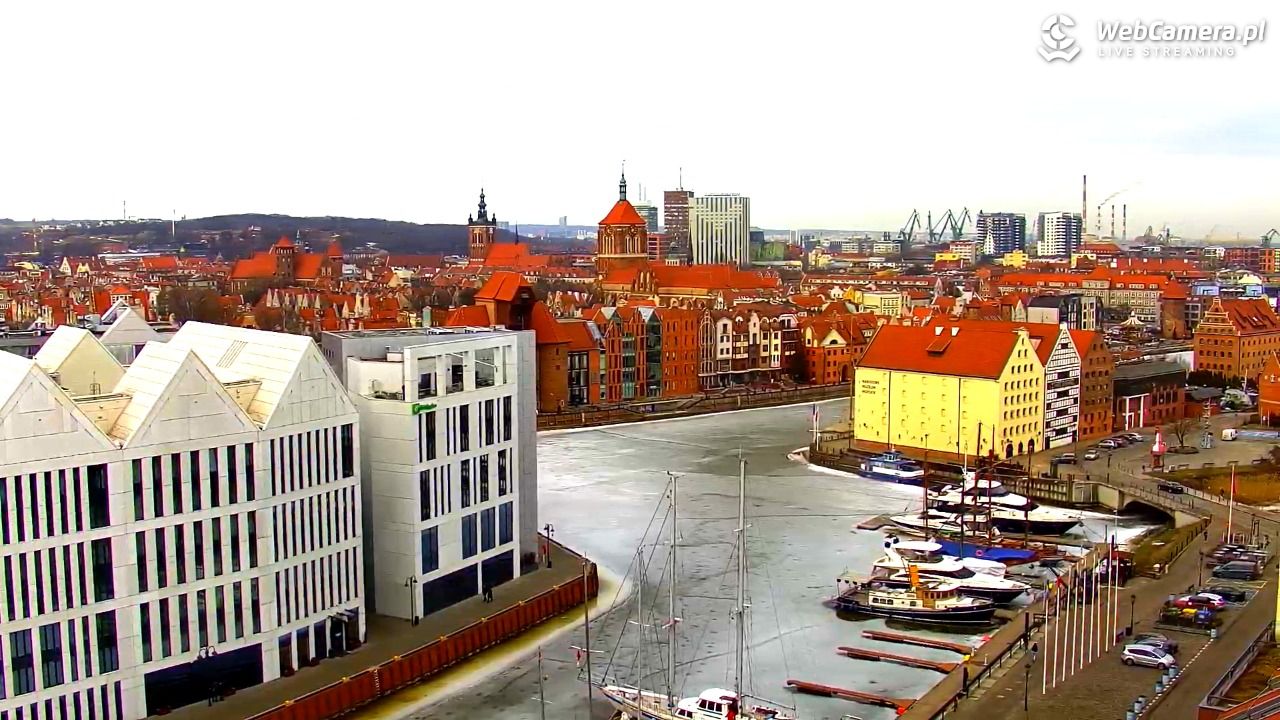 GDAŃSK - widok na Stare Miasto - 02 marzec 2026, 10:56