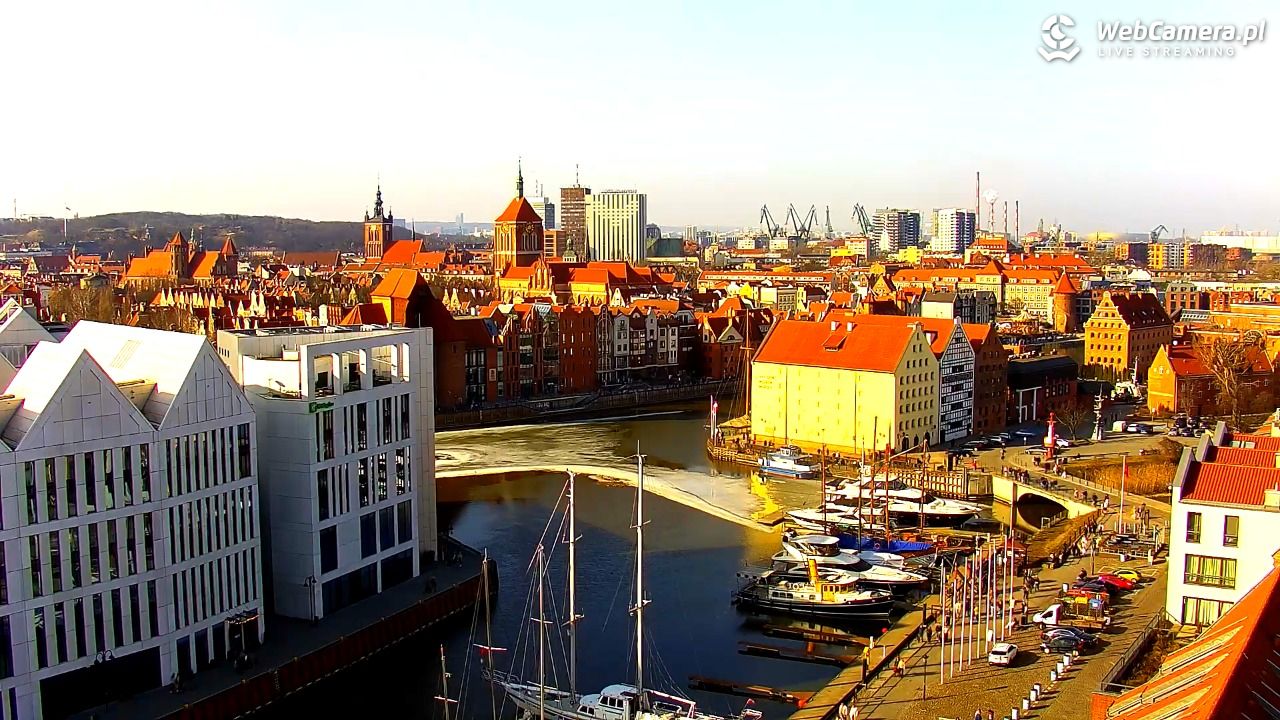 GDAŃSK - widok na Stare Miasto - 08 marzec 2026, 14:09