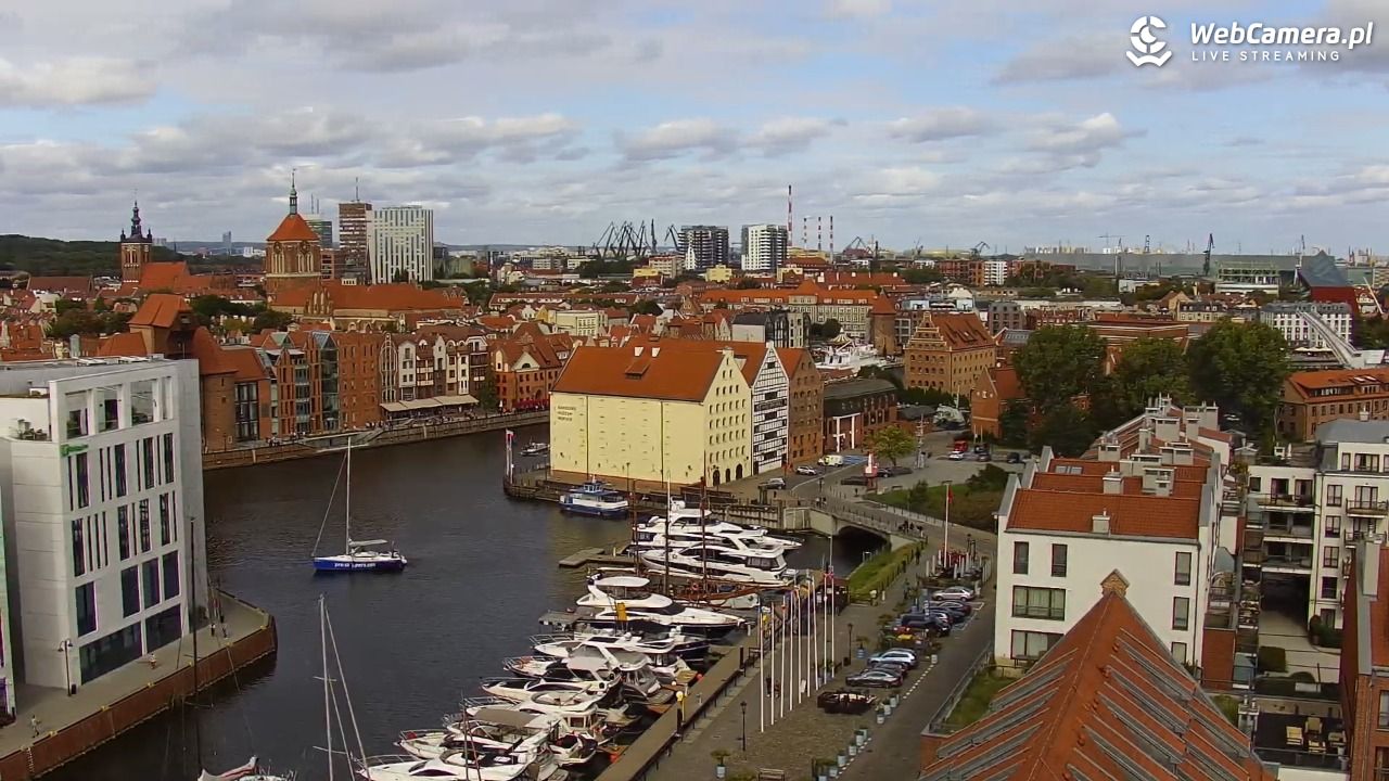 GDAŃSK - widok na Stare Miasto - 16 wresień 2025, 11:32