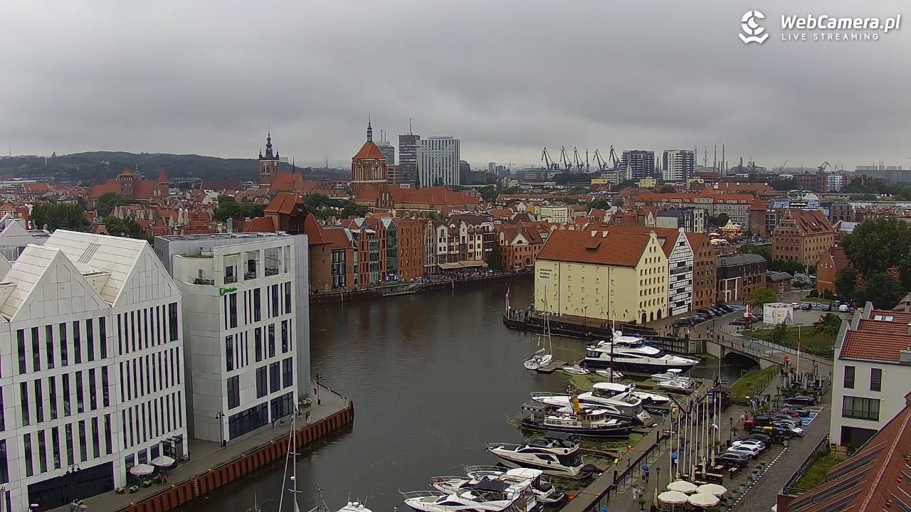 GDAŃSK - widok na Stare Miasto - 01 sierpień 2026, 17:52