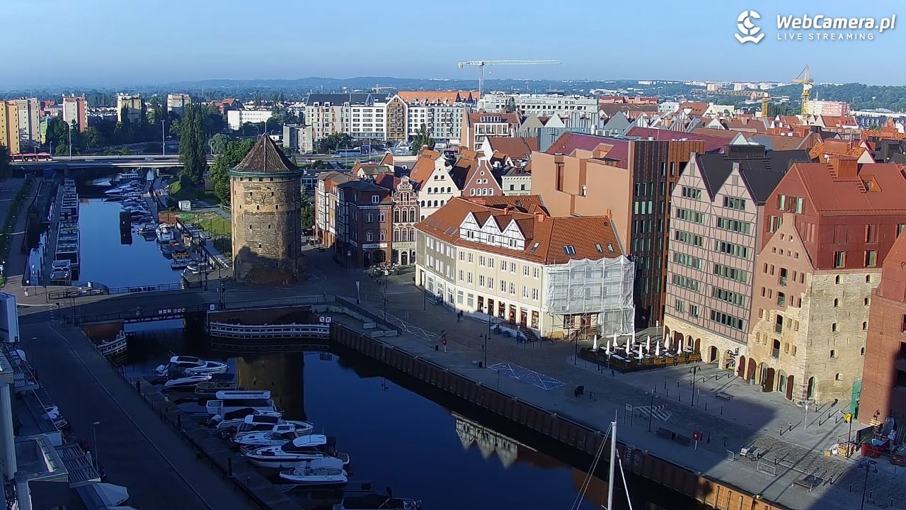 GDAŃSK - widok na Stare Miasto - 09 czerwiec 2026, 06:04