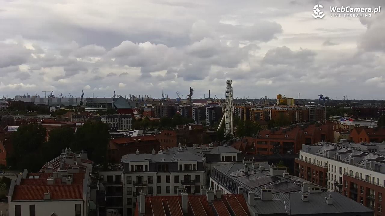 GDAŃSK - widok na Stare Miasto - 14 czerwiec 2026, 12:59