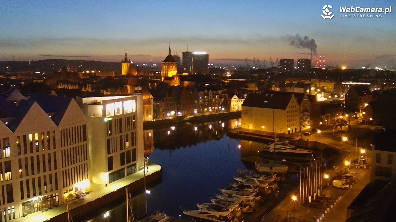 GDAŃSK - widok na Stare Miasto - 19 maj 2026, 22:05