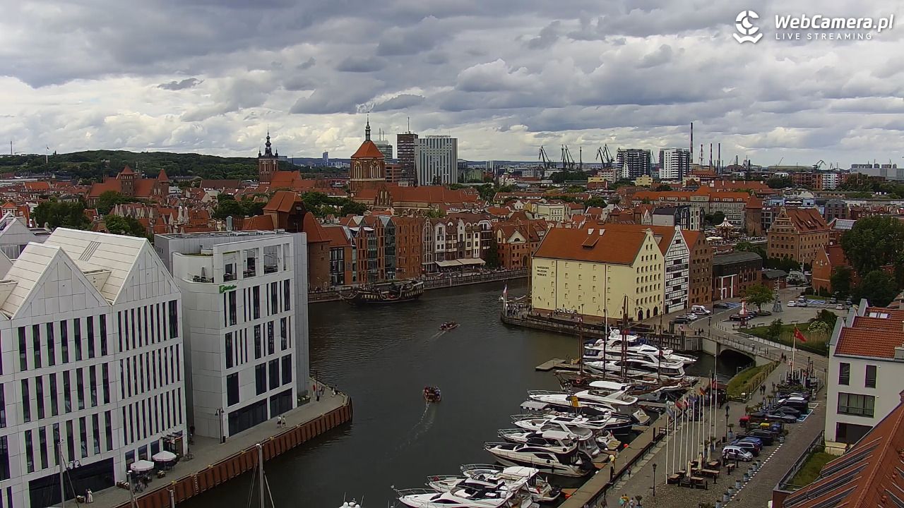 GDAŃSK - widok na Stare Miasto - 13 czerwiec 2026, 15:25