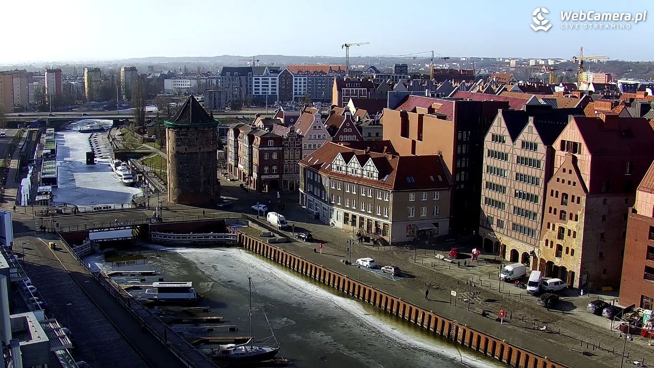 GDAŃSK - widok na Stare Miasto - 04 marzec 2026, 09:30