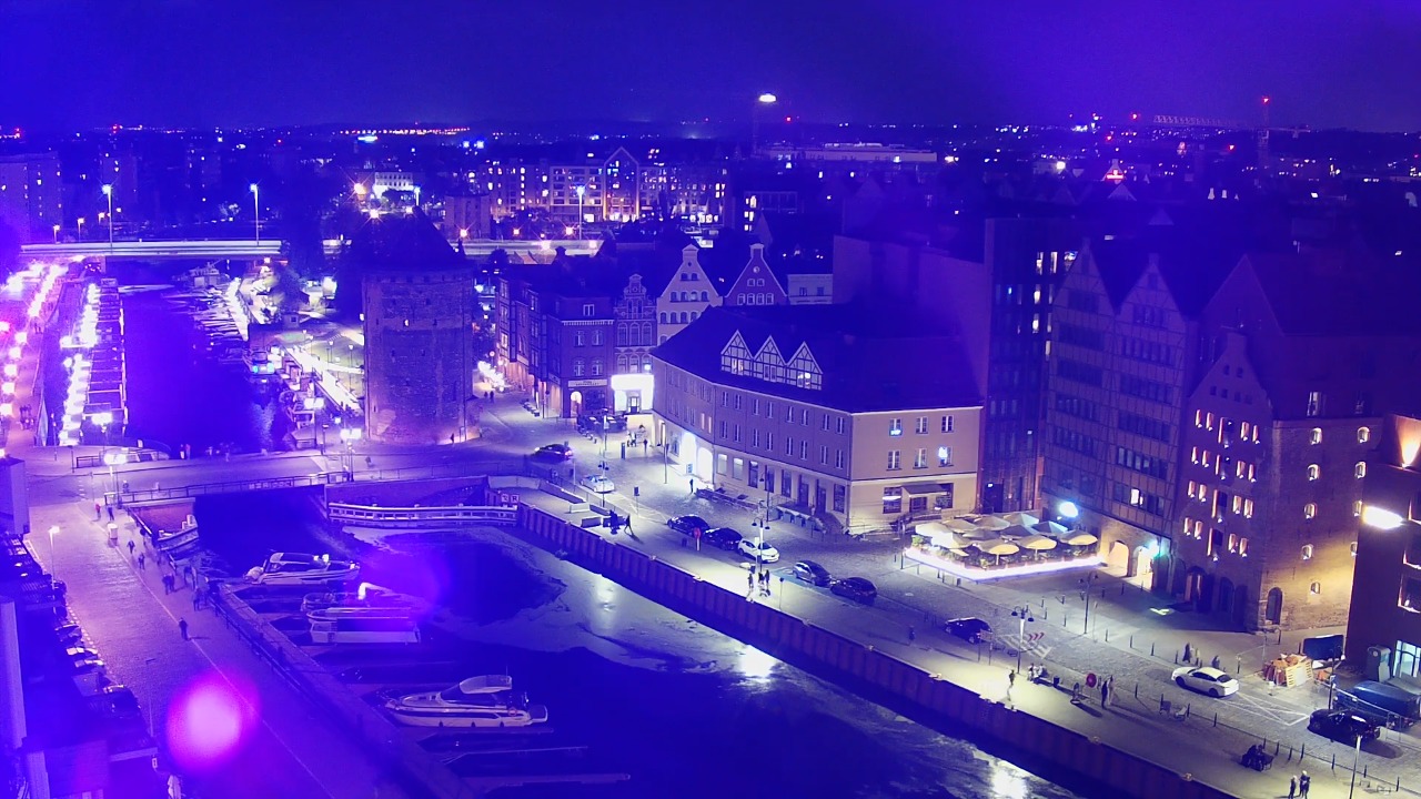 GDAŃSK - widok na Stare Miasto - 14 październik 2026, 17:29