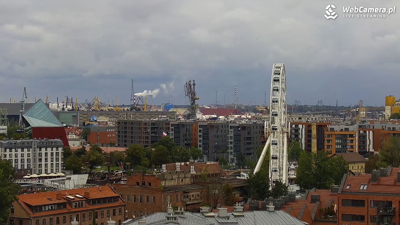 GDAŃSK - widok na Stare Miasto - 21 lipiec 2026, 13:12