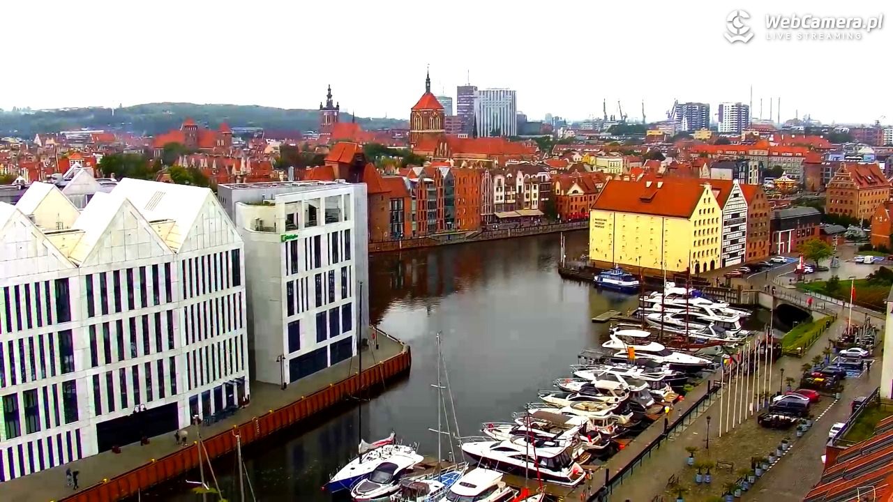 GDAŃSK - widok na Stare Miasto - 14 wresień 2025, 15:57