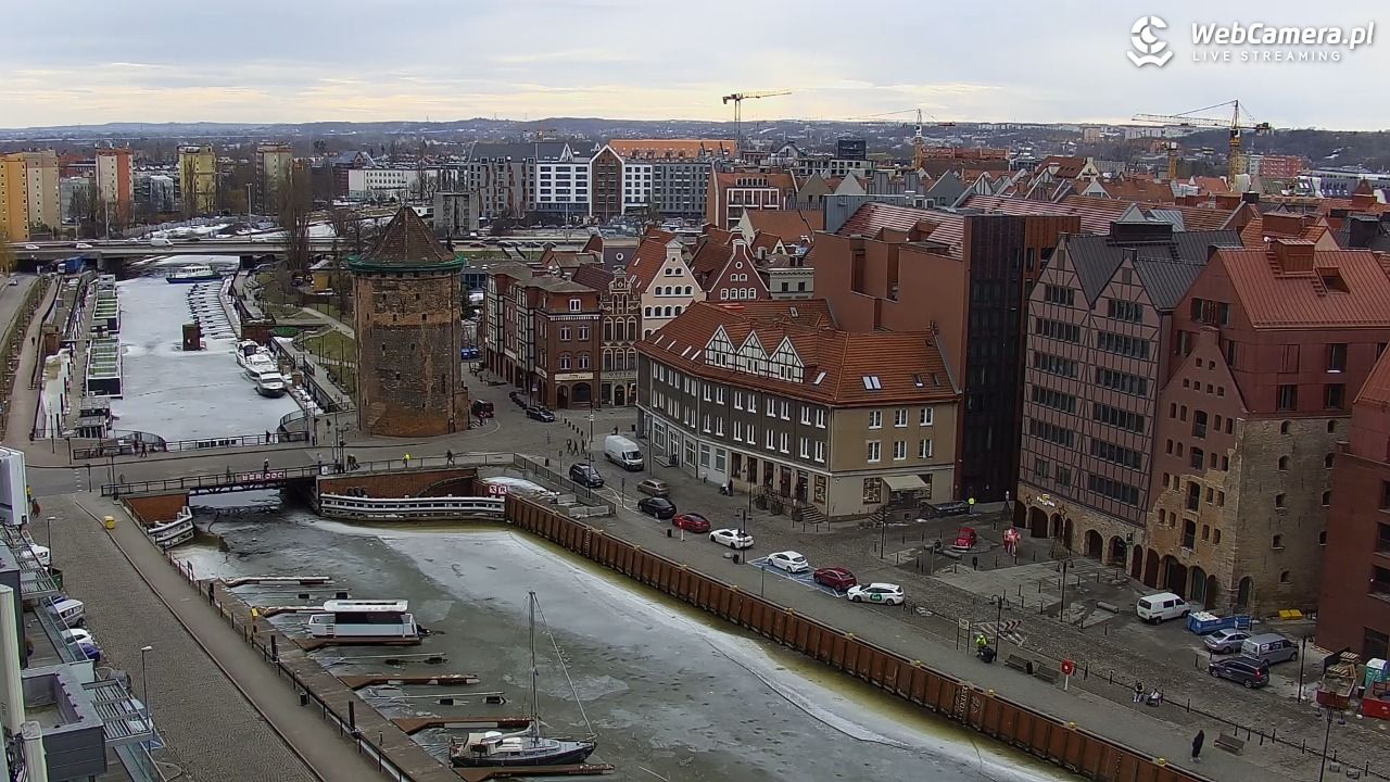 GDAŃSK - widok na Stare Miasto - 02 marzec 2026, 14:17