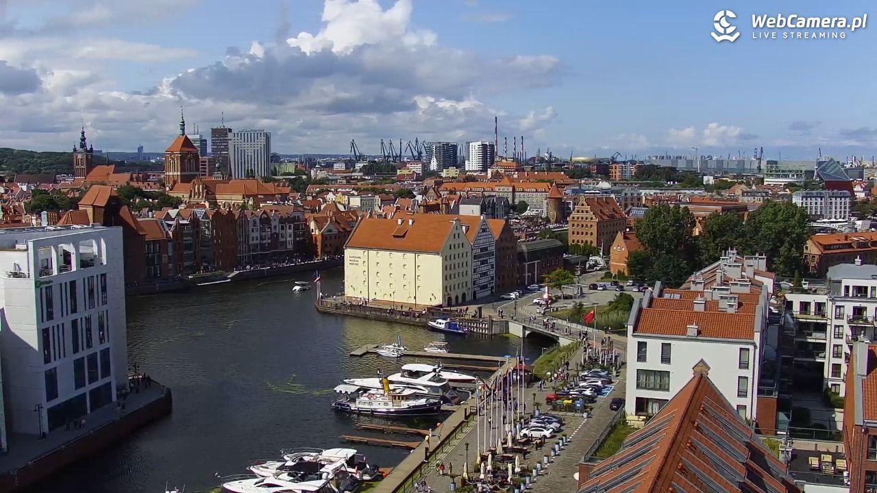 GDAŃSK - widok na Stare Miasto - 23 lipiec 2026, 14:21