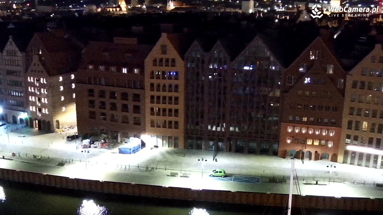 GDAŃSK - widok na Stare Miasto - 06 kwiecień 2026, 04:55