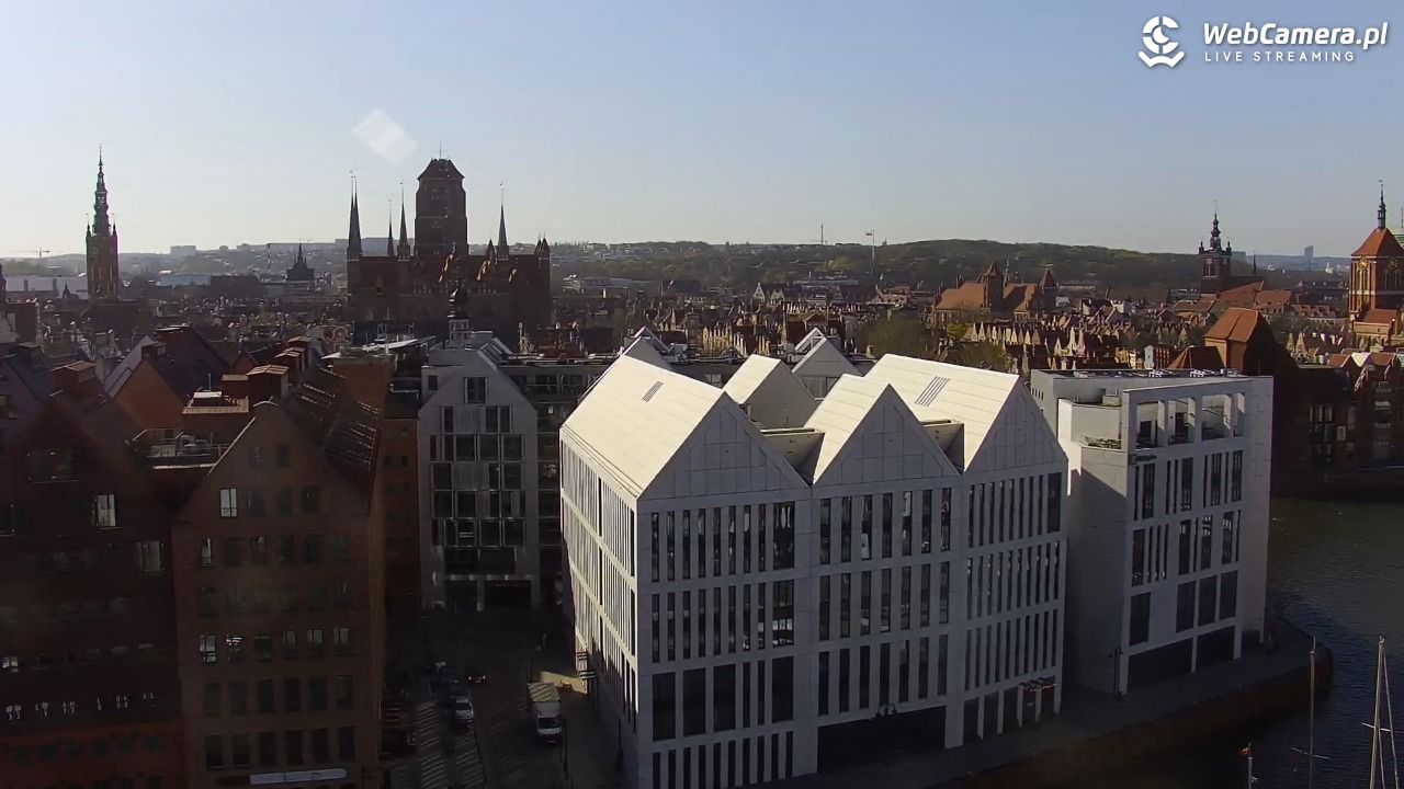 GDAŃSK - widok na Stare Miasto - 20 kwiecień 2026, 16:04