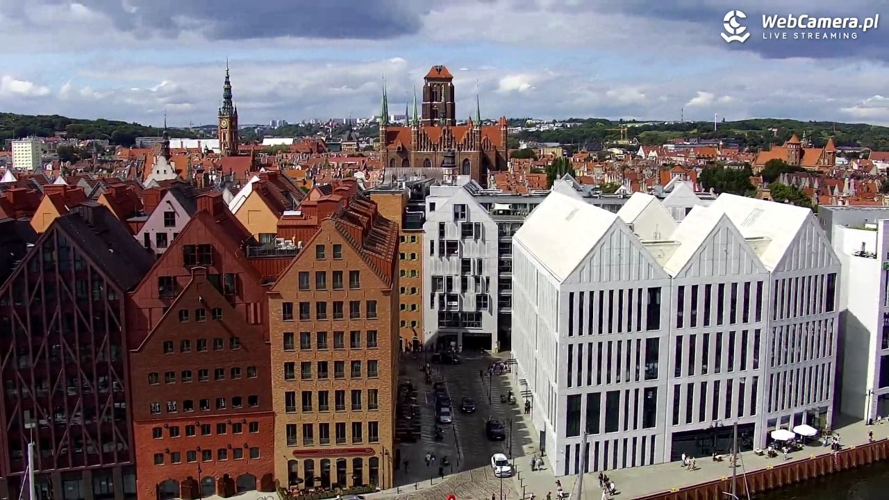 GDAŃSK - widok na Stare Miasto - 08 sierpień 2026, 11:56