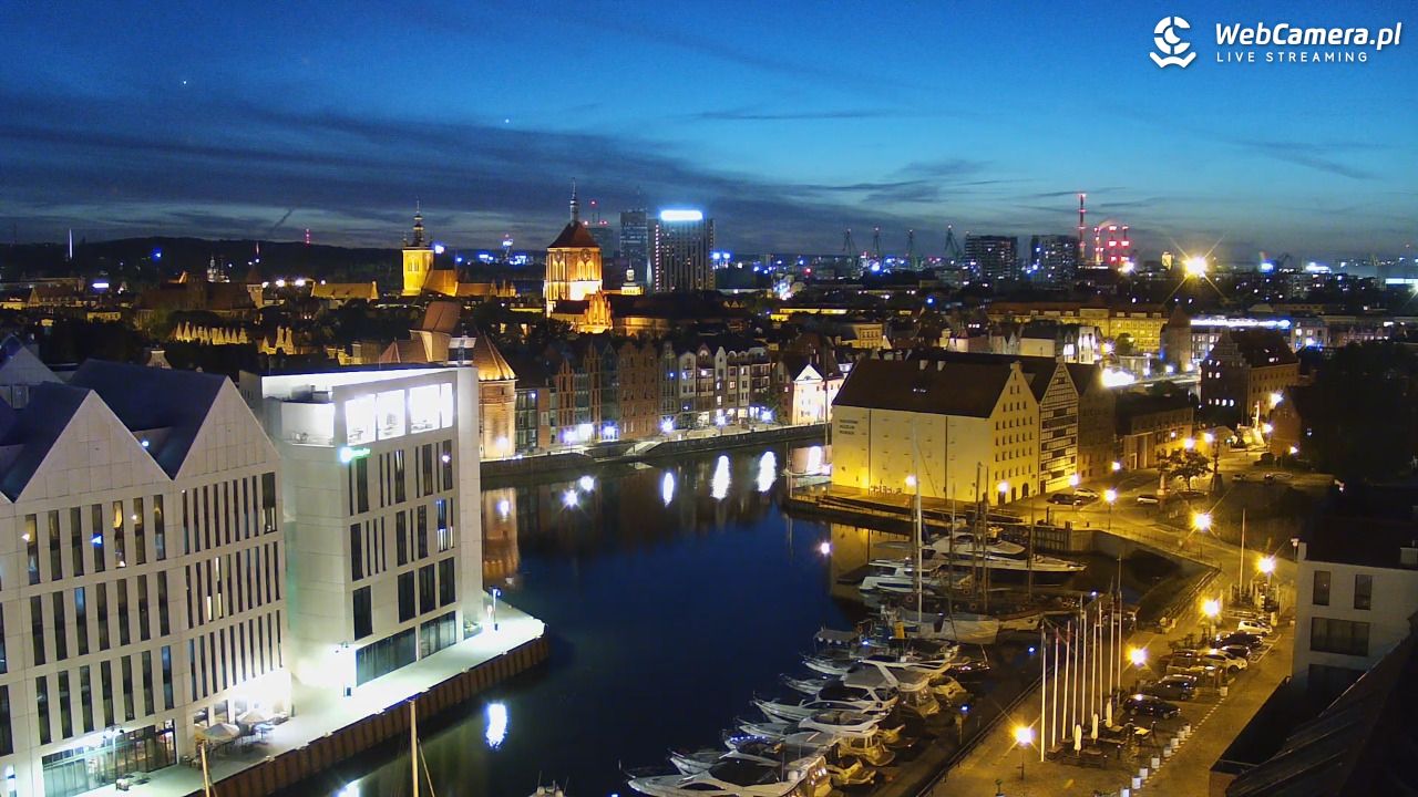 GDAŃSK - widok na Stare Miasto - 28 maj 2026, 22:51