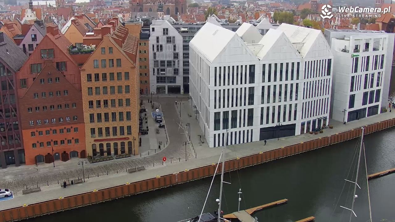 GDAŃSK - widok na Stare Miasto - 28 październik 2026, 19:56