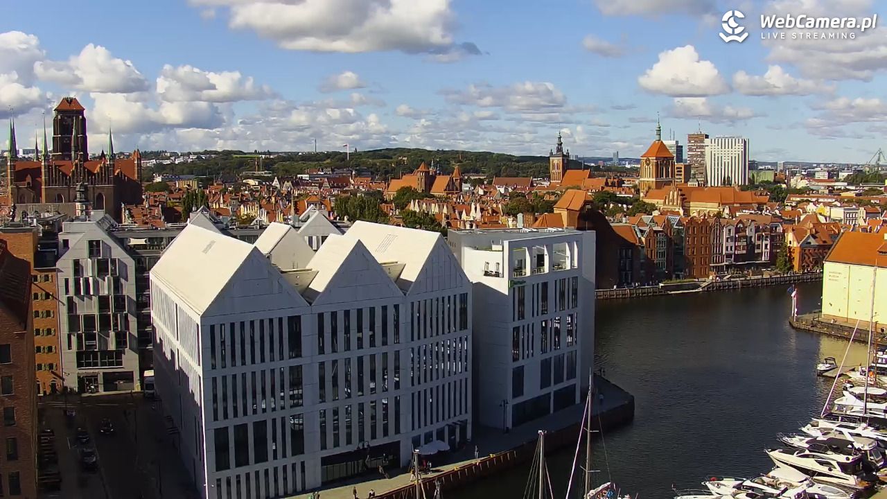 GDAŃSK - widok na Stare Miasto - 23 wresień 2026, 12:43