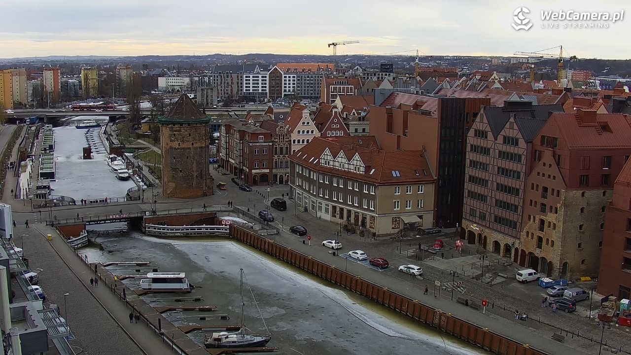 GDAŃSK - widok na Stare Miasto - 02 marzec 2026, 14:25