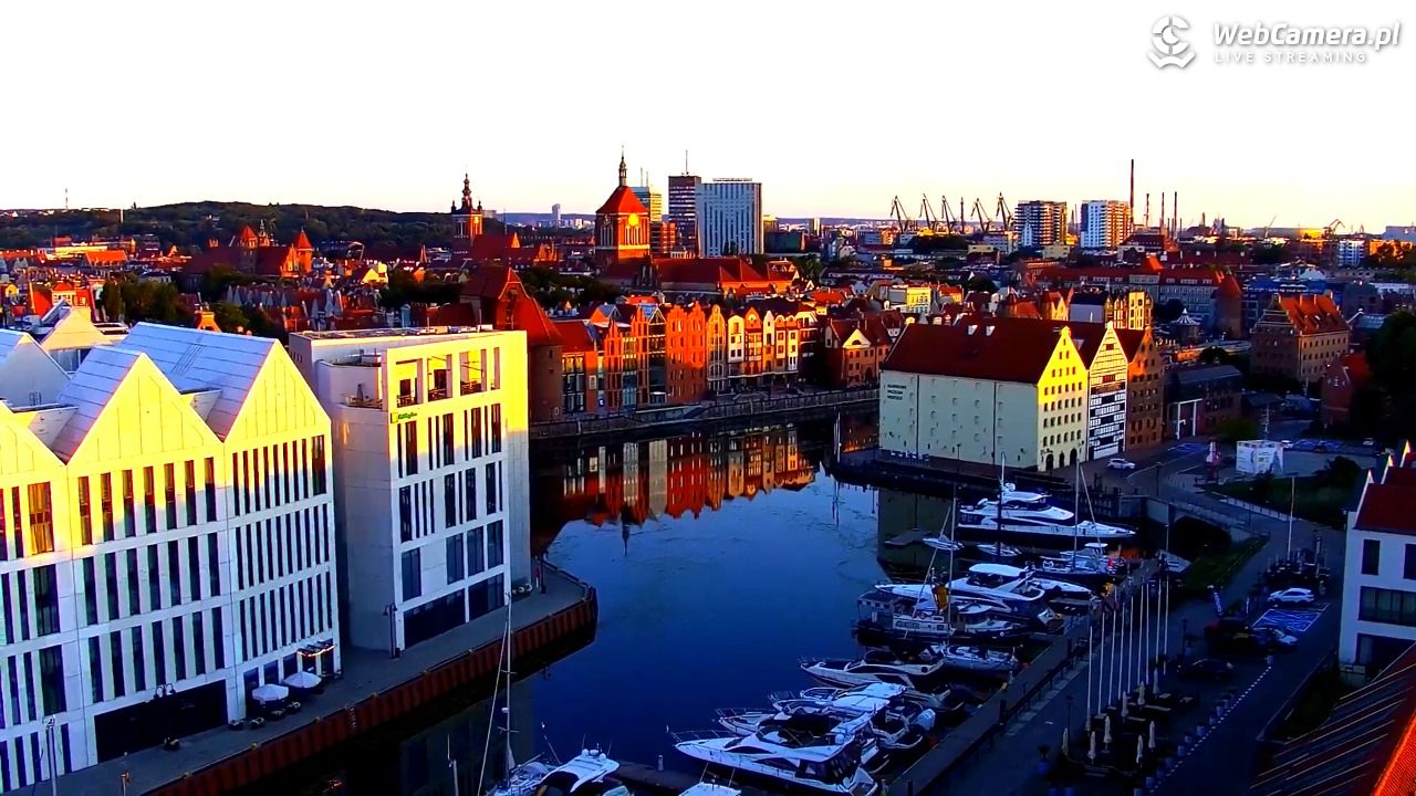GDAŃSK - widok na Stare Miasto - 03 sierpień 2026, 05:23