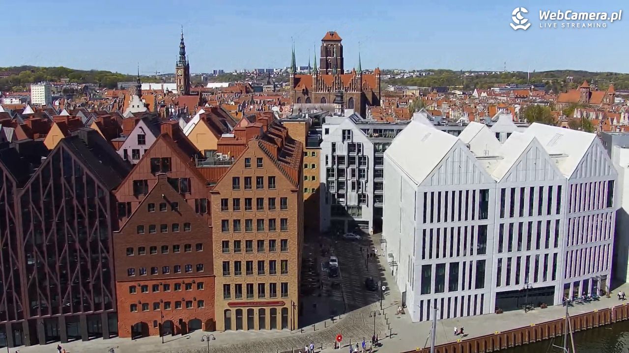 GDAŃSK - widok na Stare Miasto - 01 maj 2026, 11:15