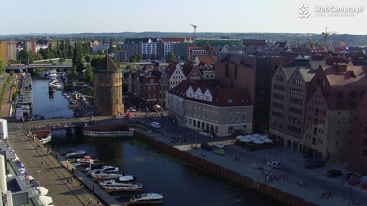 GDAŃSK - widok na Stare Miasto - 25 lipiec 2026, 18:19