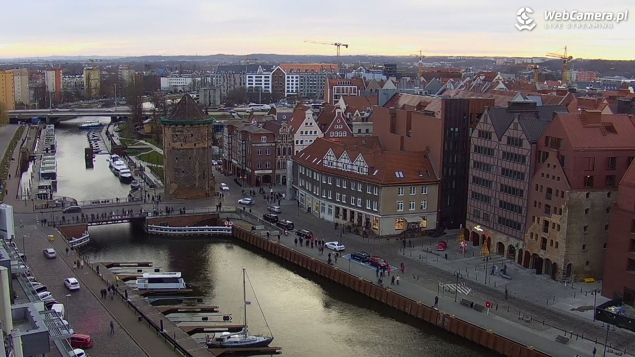 GDAŃSK - widok na Stare Miasto - 14 grudzień 2025, 14:21
