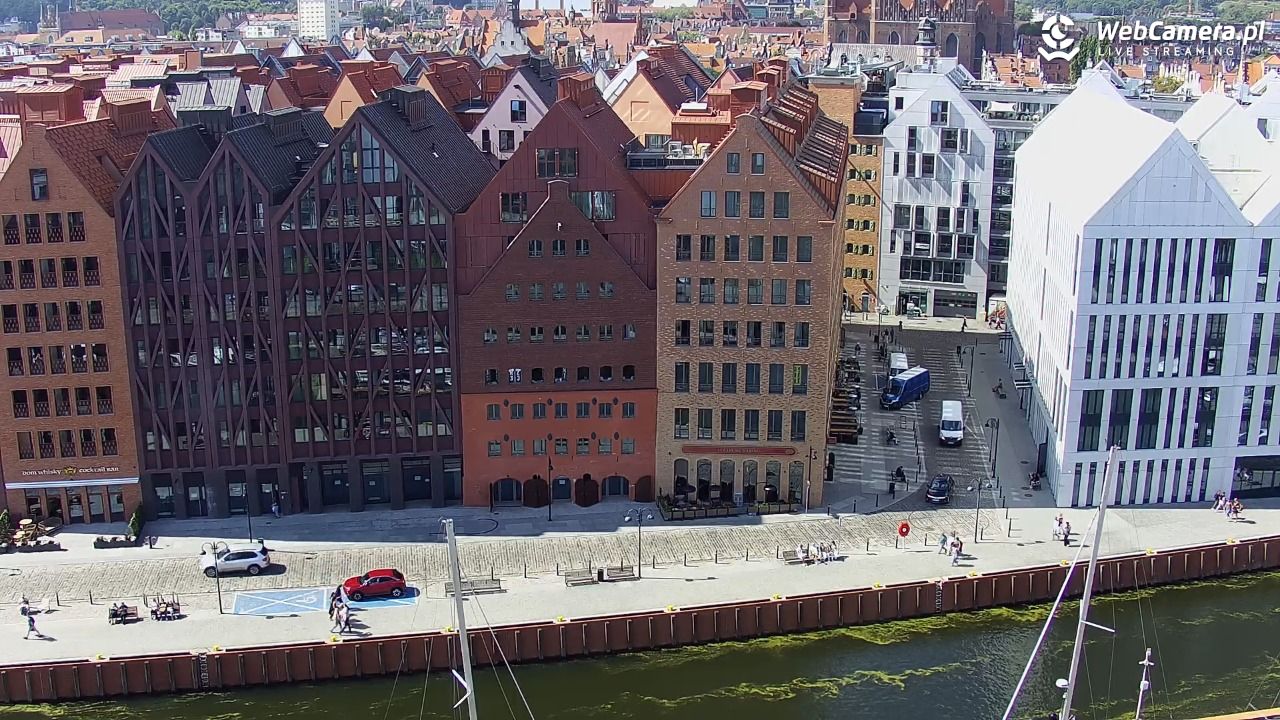 GDAŃSK - widok na Stare Miasto - 24 sierpień 2026, 12:59