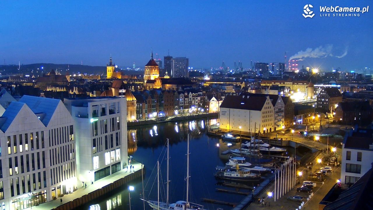 GDAŃSK - widok na Stare Miasto - 25 grudzień 2025, 16:14